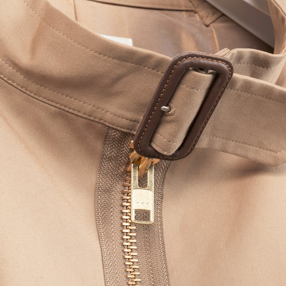 Junya Watanabe Comme Des Garcons SS/20 Runway Khaki Patchwork Trench Coat - Picture 5 of 12